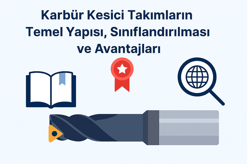 Karbür Kesici Takımların Temel Yapısı, Sınıflandırılması ve Avantajları